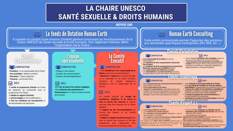 Organigramme Unesco Chaire Santé Sexuelle Et Droits Humains